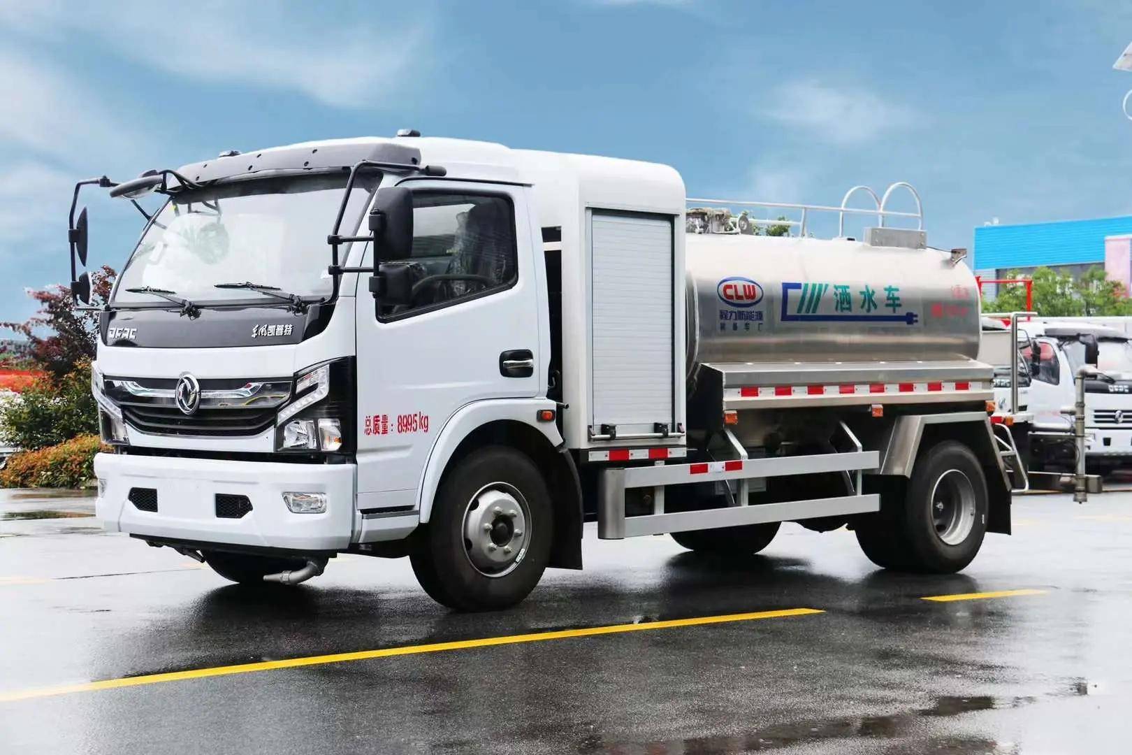 東風(fēng)凱普特純電動5方灑水車價(jià)格及新能源綠化噴灑車廠家推薦